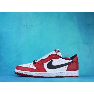 Air Jordan 1 Retro Low OG Chicago 705329-600-2 Varsity Red/Black-White Sneakers