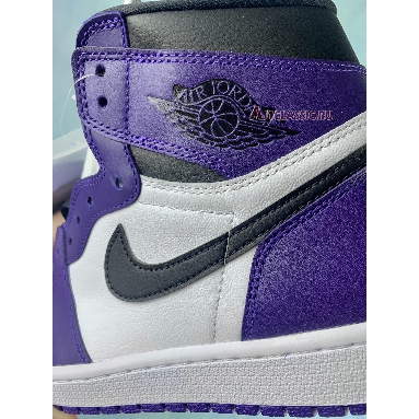 Air Jordan 1 High OG Court Purple 555088-500-2 Court Purple/White-Black Mens Womens Shoes