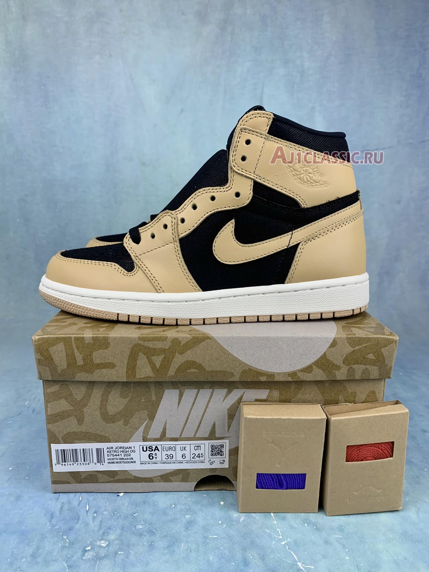 New Air Jordan 1 Retro High OG "Heirloom" 555088-202 Shoes