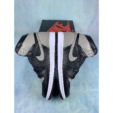 Air Jordan 1 Retro High OG Shadow 2018 555088-013-2 Black/Medium Grey-White Sneakers