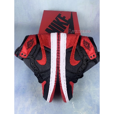 Air Jordan 1 Retro High OG Satin Bred 2023 FD4810-061 Black/University Red/White Sneakers