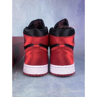 Air Jordan 1 Retro High OG Satin Bred 2023 FD4810-061 Black/University Red/White Mens Womens Shoes