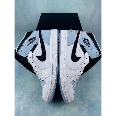 Air Jordan 1 Mid SE White Ice Blue DV1308-104 White/Ice Blue/Black Sneakers