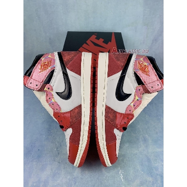 Marvel x Air Jordan 1 Retro High OG Next Chapter DV1748-601 University Red/Black/White Sneakers