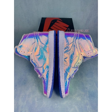 Air Jordan 1 High LV Prism 779425-991-2 Ice Blue/Purple/Multi-Color Sneakers