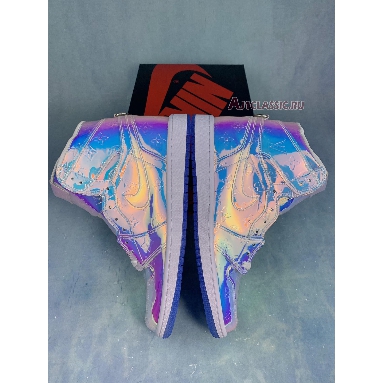 Air Jordan 1 High LV Prism 779425-991-2 Ice Blue/Purple/Multi-Color Sneakers