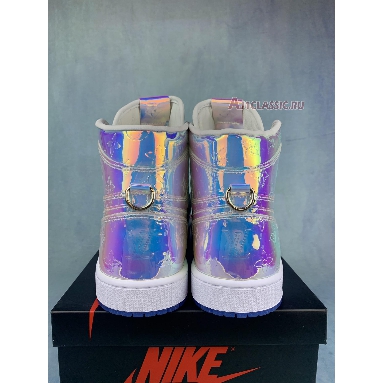 Air Jordan 1 High LV Prism 779425-991-2 Ice Blue/Purple/Multi-Color Sneakers