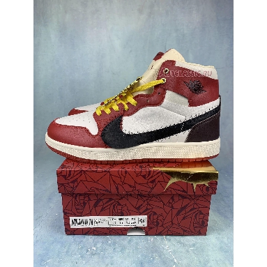 Teyana Taylor x Air Jordan 1 High Zoom Comfort 2 A Rose From Harlem FJ0604-601 Gym Red/Black/Summit White/Earth/Coconut Milk Mens Womens Shoes