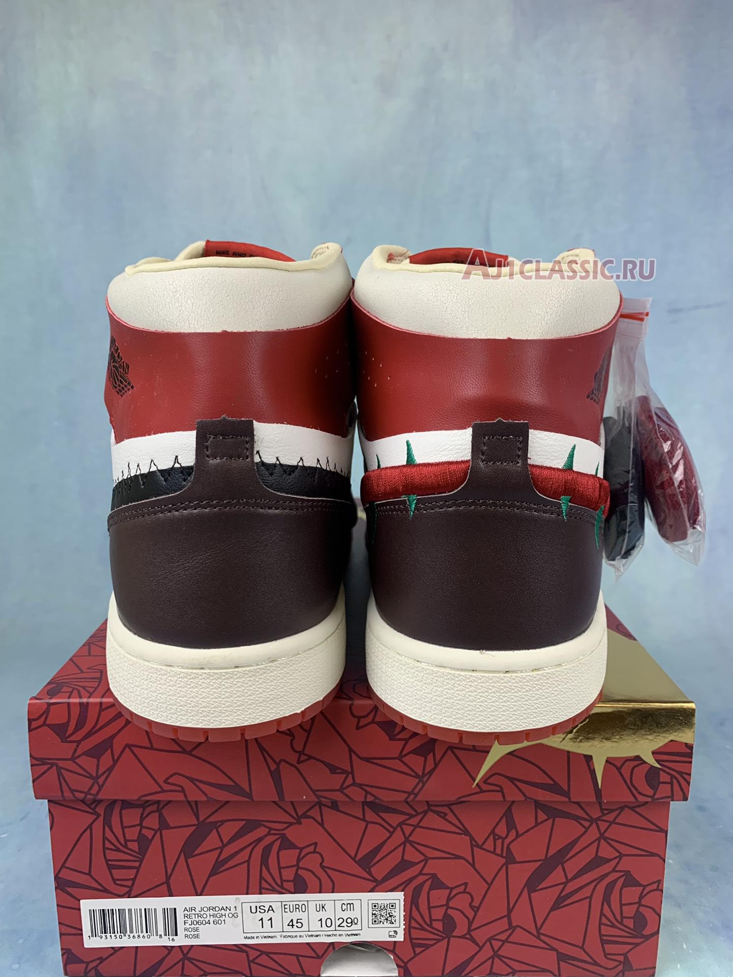 New Teyana Taylor x Air Jordan 1 High Zoom Comfort 2 "A Rose From Harlem" FJ0604-601 Shoes