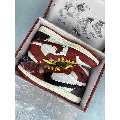 Teyana Taylor x Air Jordan 1 High Zoom Comfort 2 A Rose From Harlem FJ0604-601 Gym Red/Black/Summit White/Earth/Coconut Milk Mens Womens Shoes