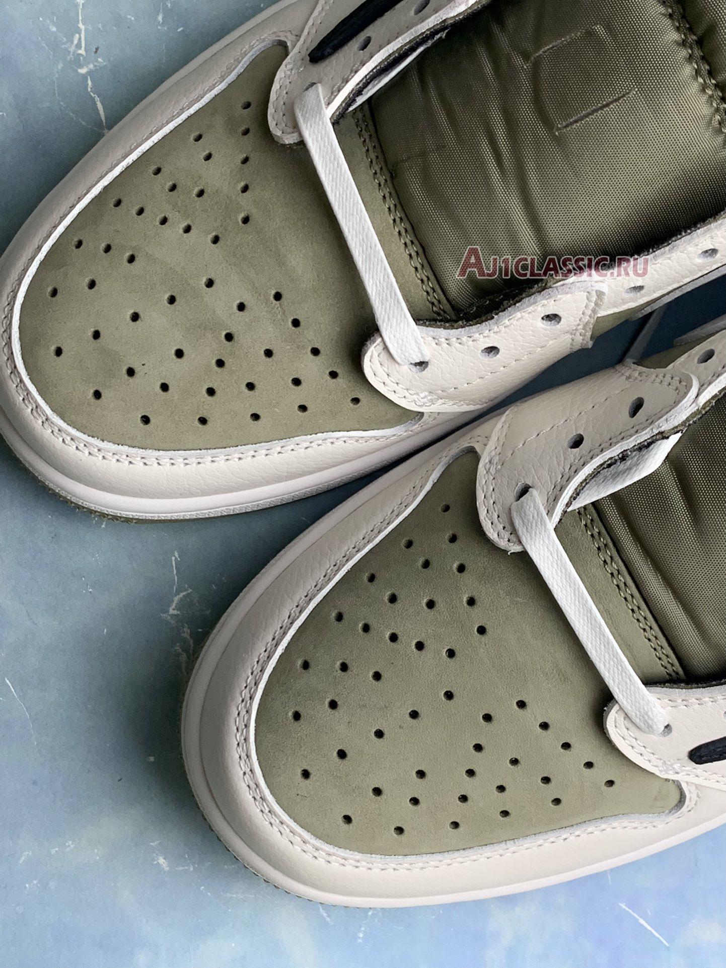 New Travis Scott x Air Jordan 1 Low Golf "Neutral Olive" FZ3124-200 Shoes