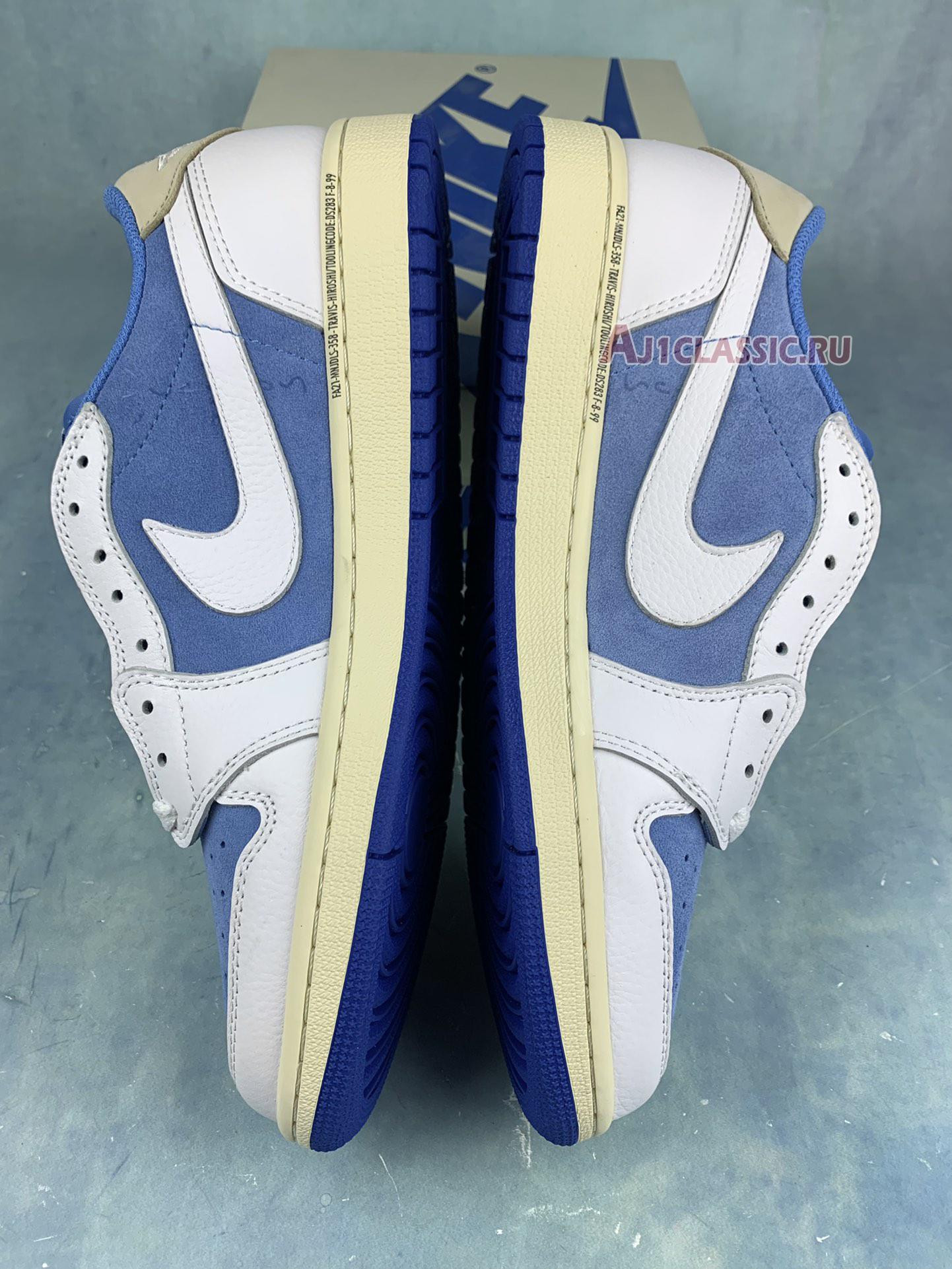 Travis Scott x Fragment x Air Jordan 1 Low "UNC Blue" DM7866-134