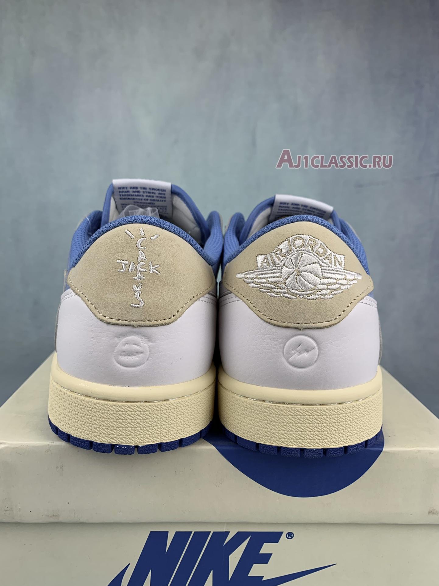 Travis Scott x Fragment x Air Jordan 1 Low "UNC Blue" DM7866-134