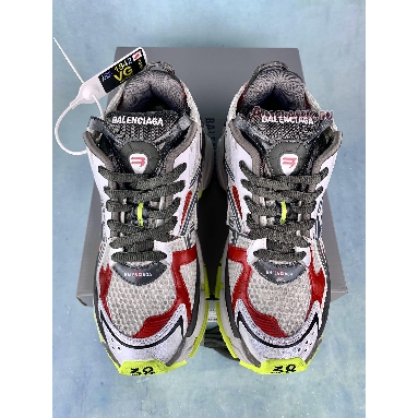 Balenciaga Runner Sneaker White Black Red 677403 W3RB6 9167 Black/White/Red/Neon Yellow Sneakers