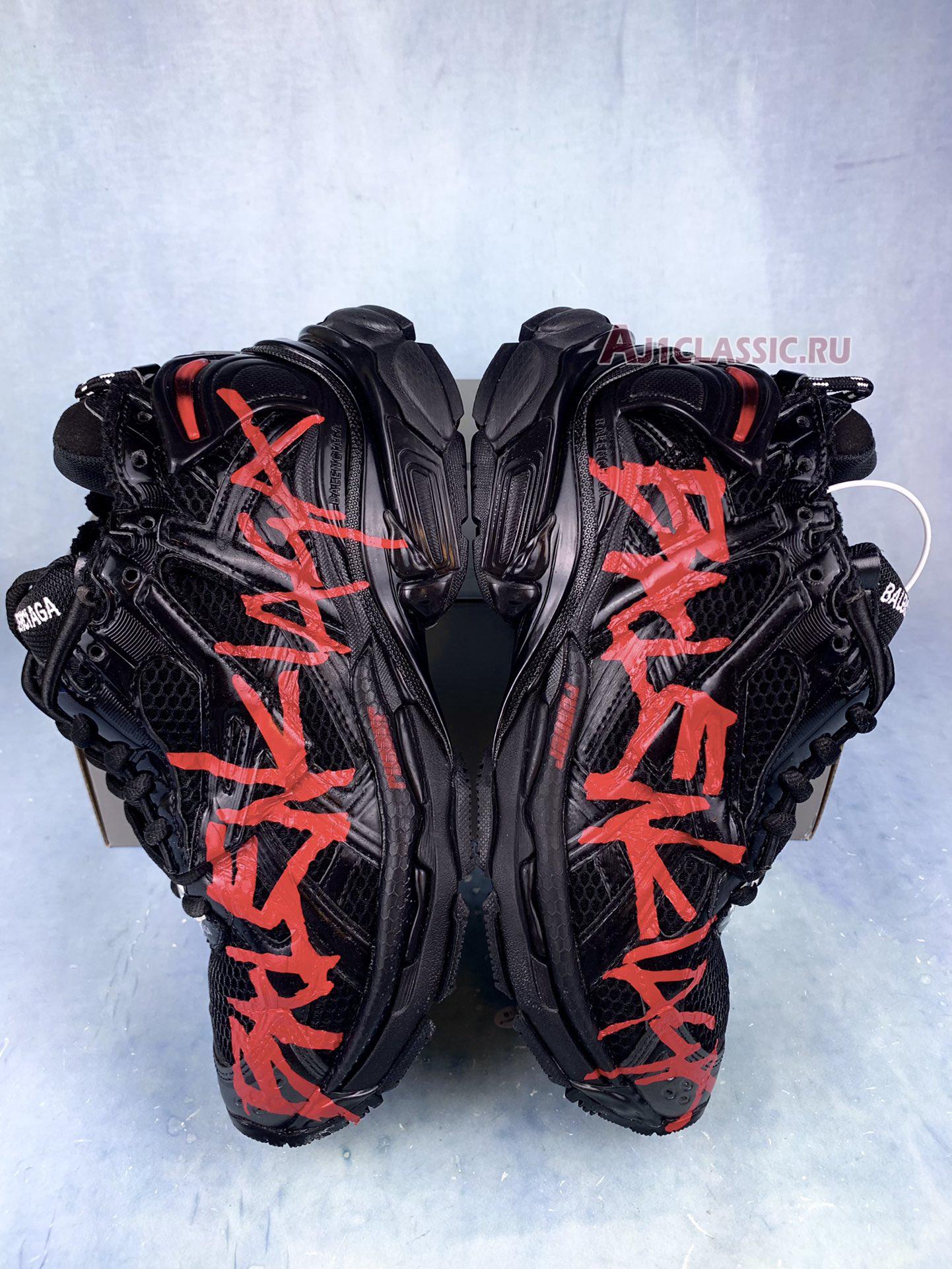 Balenciaga Runner Sneaker "Graffiti - Black Red" 772774 W3RBQ 1060