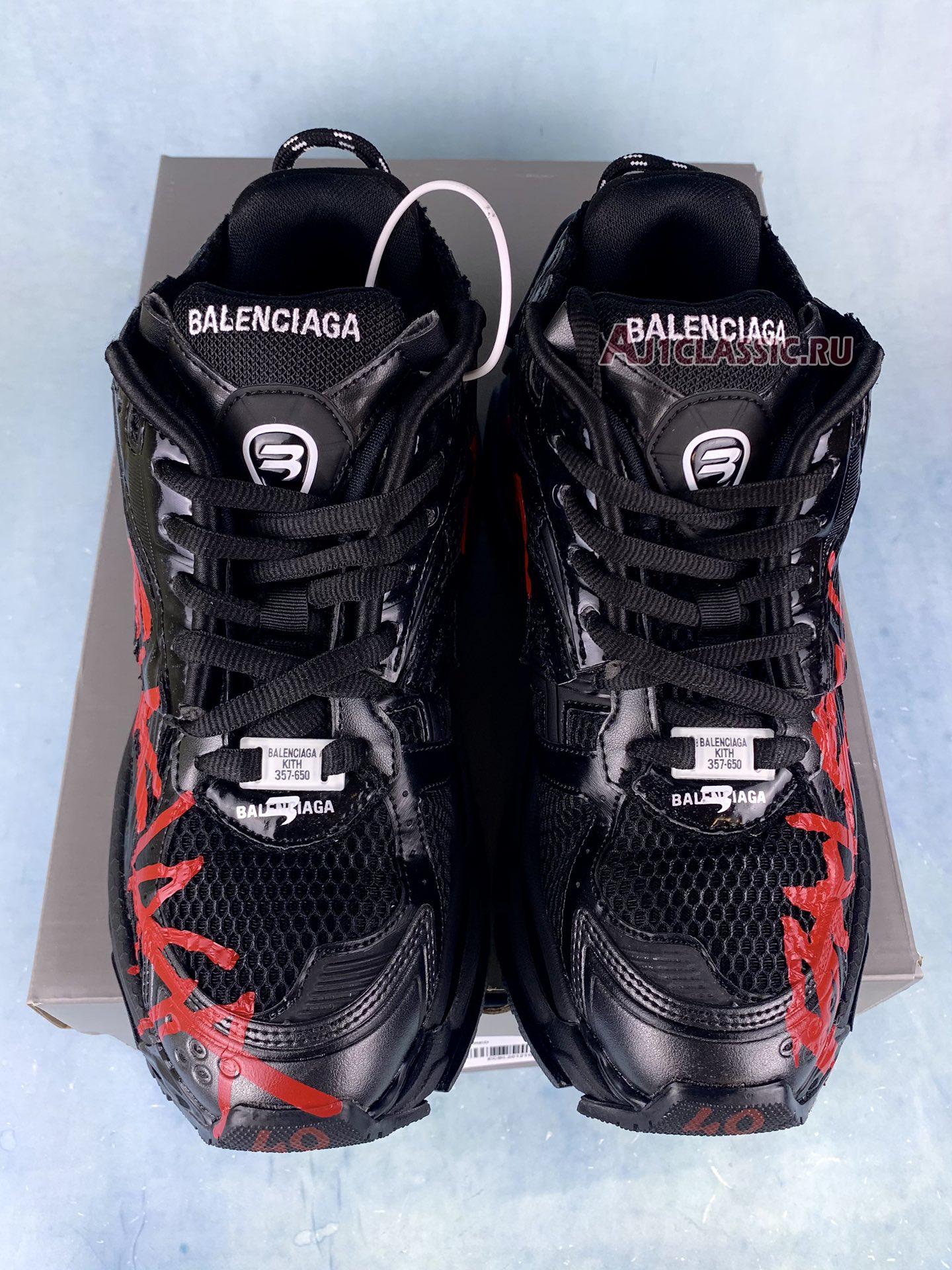 Balenciaga Runner Sneaker "Graffiti - Black Red" 772774 W3RBQ 1060