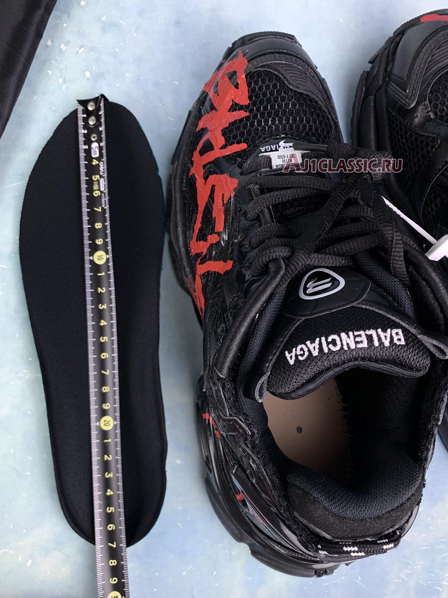 Balenciaga Runner Sneaker "Graffiti - Black Red" 772774 W3RBQ 1060