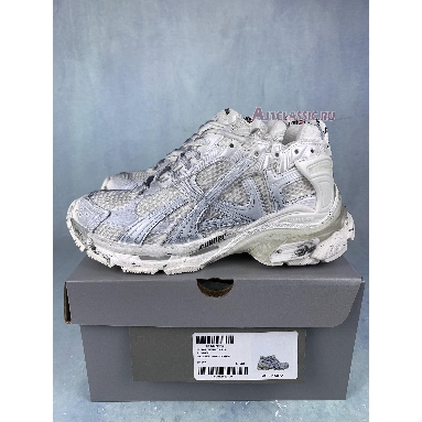 Balenciaga Runner Sneaker White Gey Silver 677403 W3RBL 8100-1 White/Gey/Silver Sneakers