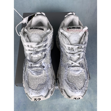 Balenciaga Runner Sneaker White Gey Silver 677403 W3RBL 8100-1 White/Gey/Silver Sneakers