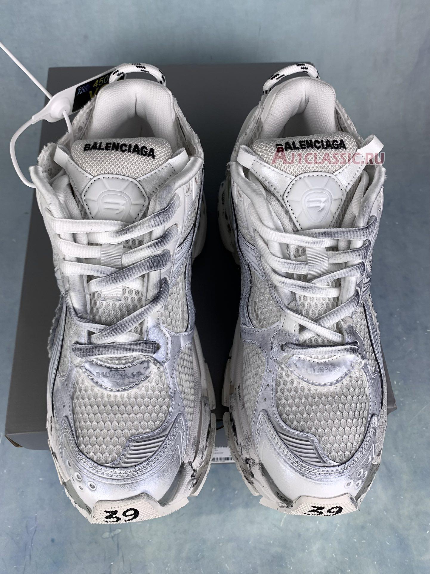 Balenciaga Runner Sneaker "White Gey Silver" 677403 W3RBL 8100-1