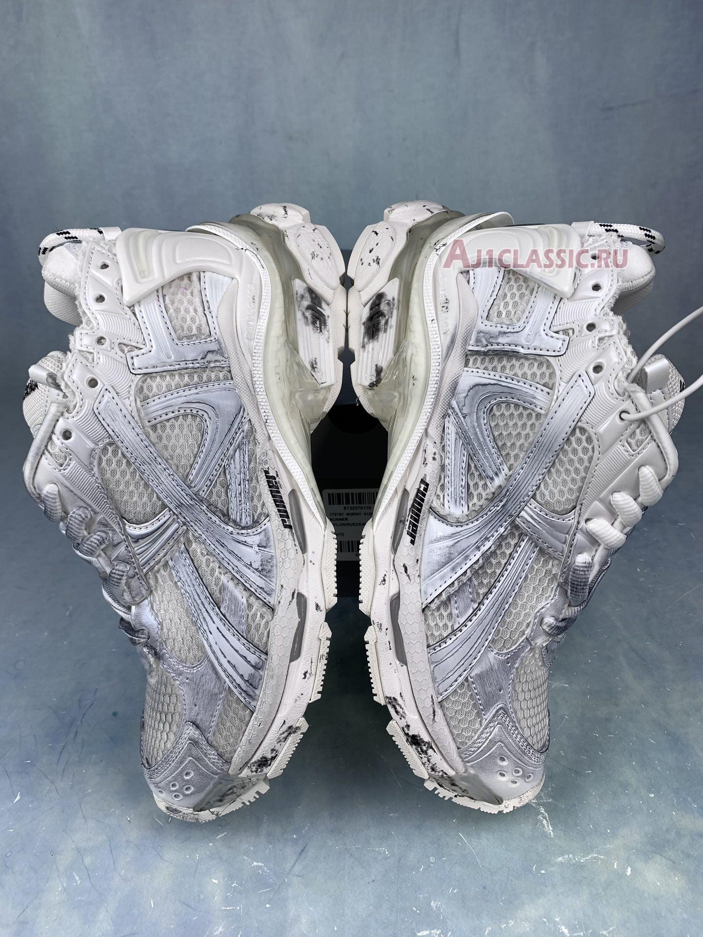 Balenciaga Runner Sneaker "White Gey Silver" 677403 W3RBL 8100-1