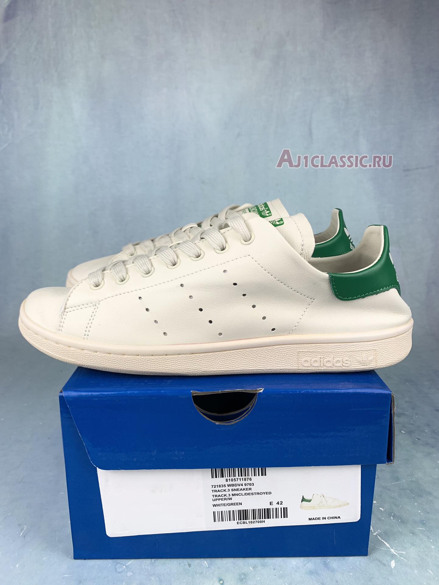 Adidas x Balenciaga Stan Smith "Worn-Out - Off White Green" 721835 WBDV4 9703