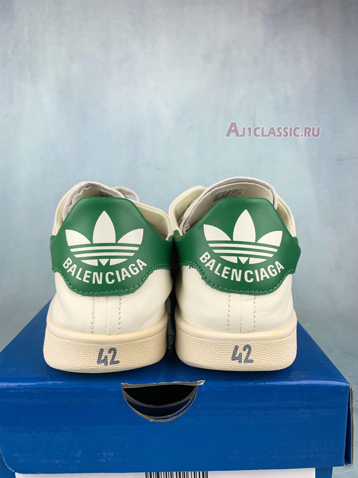 Adidas x Balenciaga Stan Smith "Worn-Out - Off White Green" 721835 WBDV4 9703