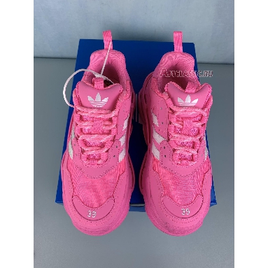 Adidas x Balenciaga Wmns Triple S Sneaker Neon Pink 712764 W2ZB6 5590 Neon Pink/Pink Mens Womens Shoes