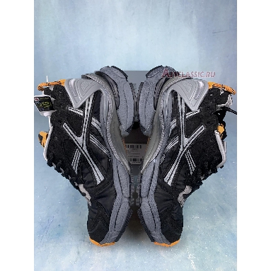 Balenciaga Runner Sneaker Black Grey Neon Orange 772774 W3RNY 1878 Black/Grey/Neon Orange Sneakers