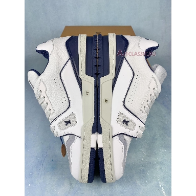 Louis Vuitton Trainer Low #54 Signature - White Marine 1ABNIL White/Marine Sneakers