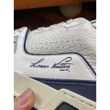 Louis Vuitton Trainer Low #54 Signature - White Marine 1ABNIL White/Marine Mens Womens Shoes