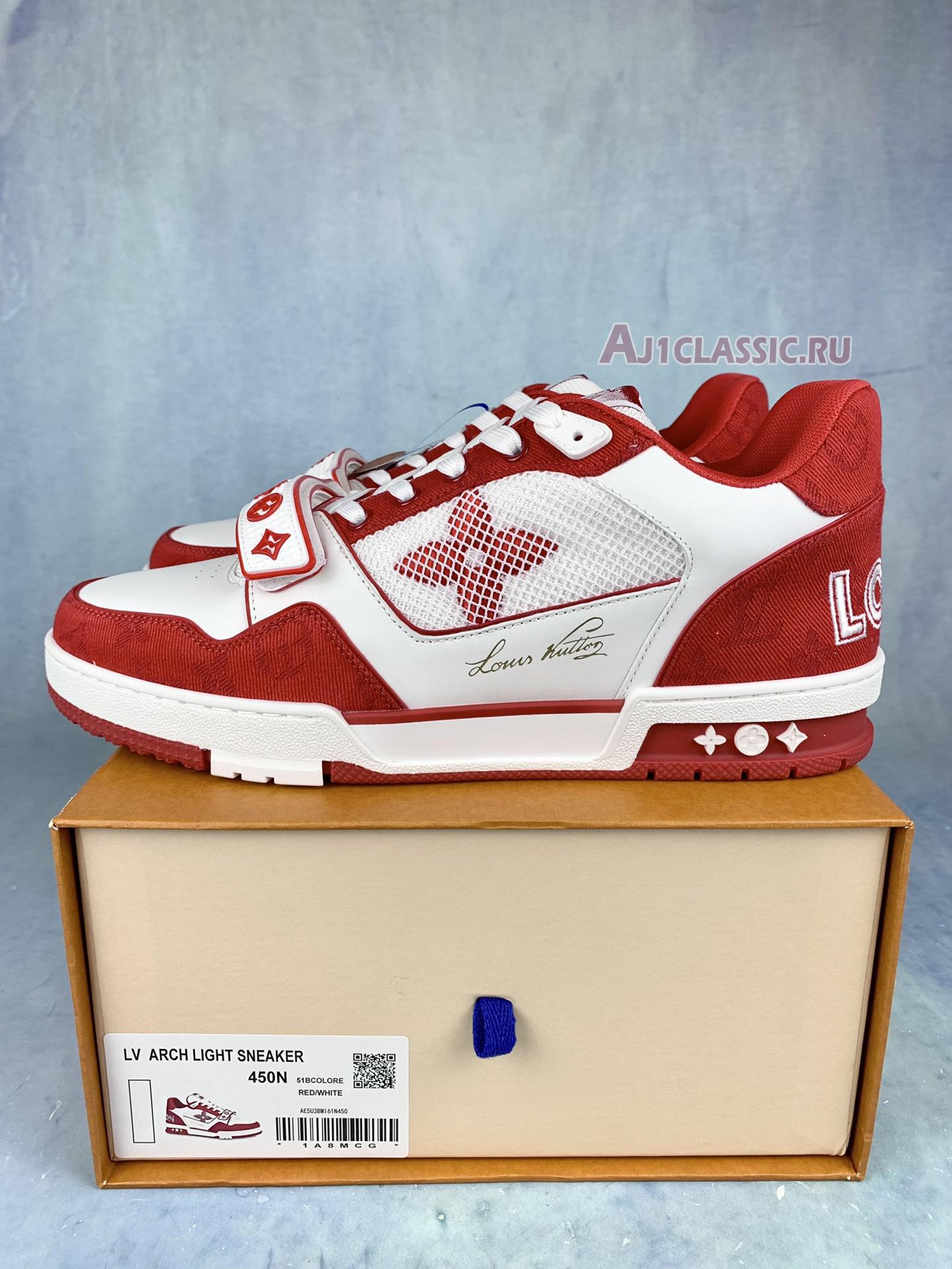 Louis Vuitton Trainer Sneaker "Red" 1ABLXJ