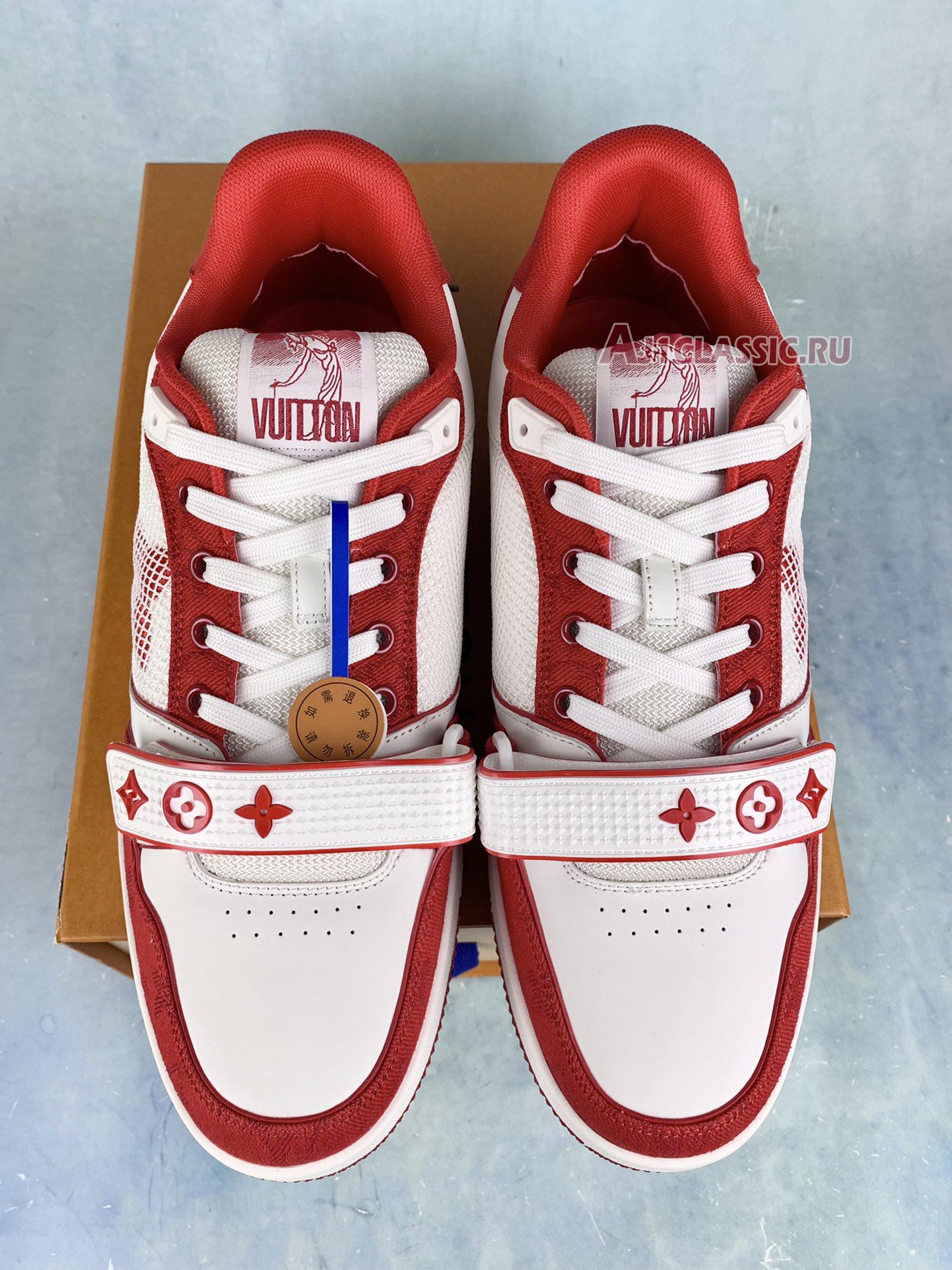 Louis Vuitton Trainer Sneaker "Red" 1ABLXJ