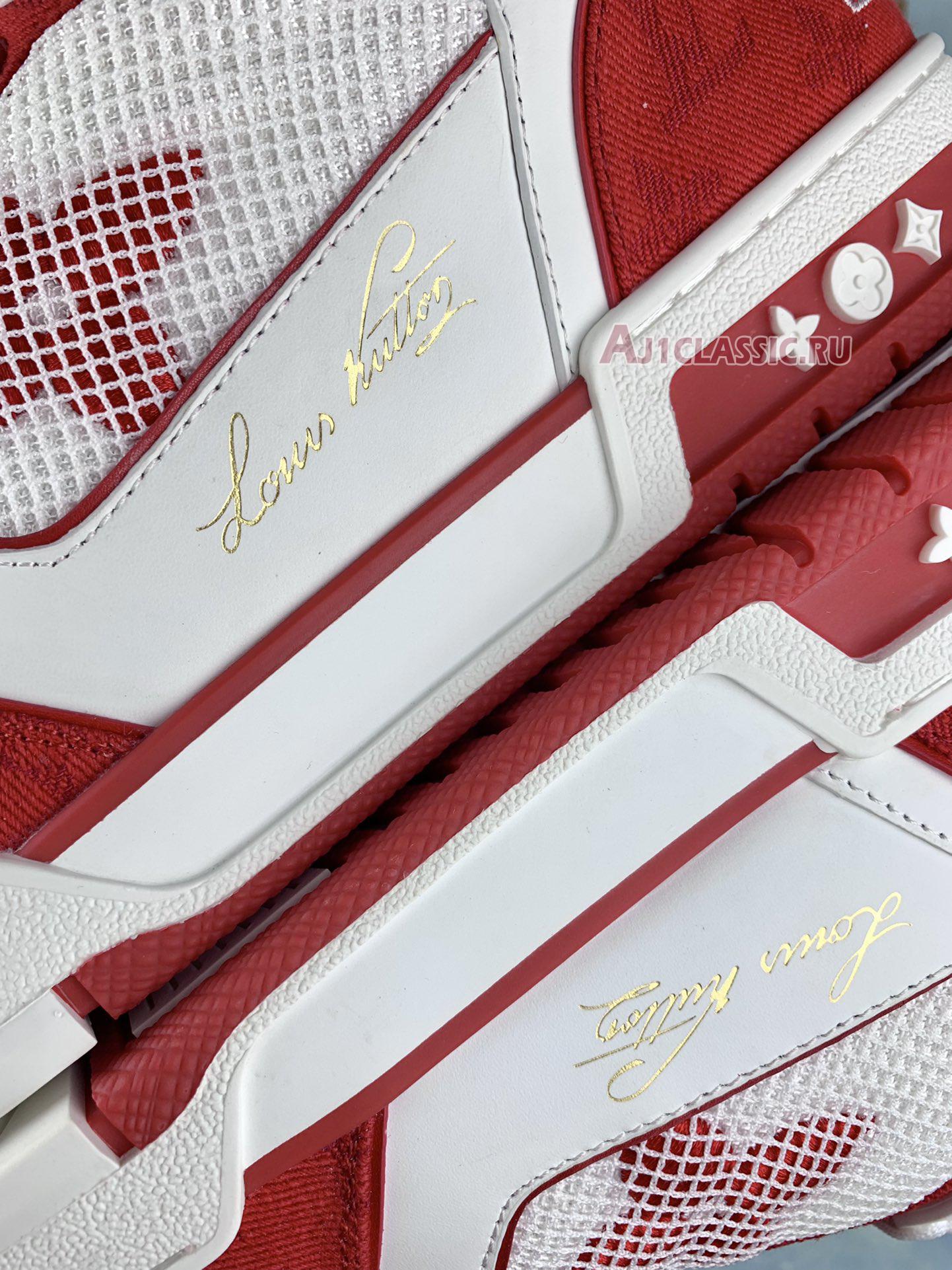 Louis Vuitton Trainer Sneaker "Red" 1ABLXJ