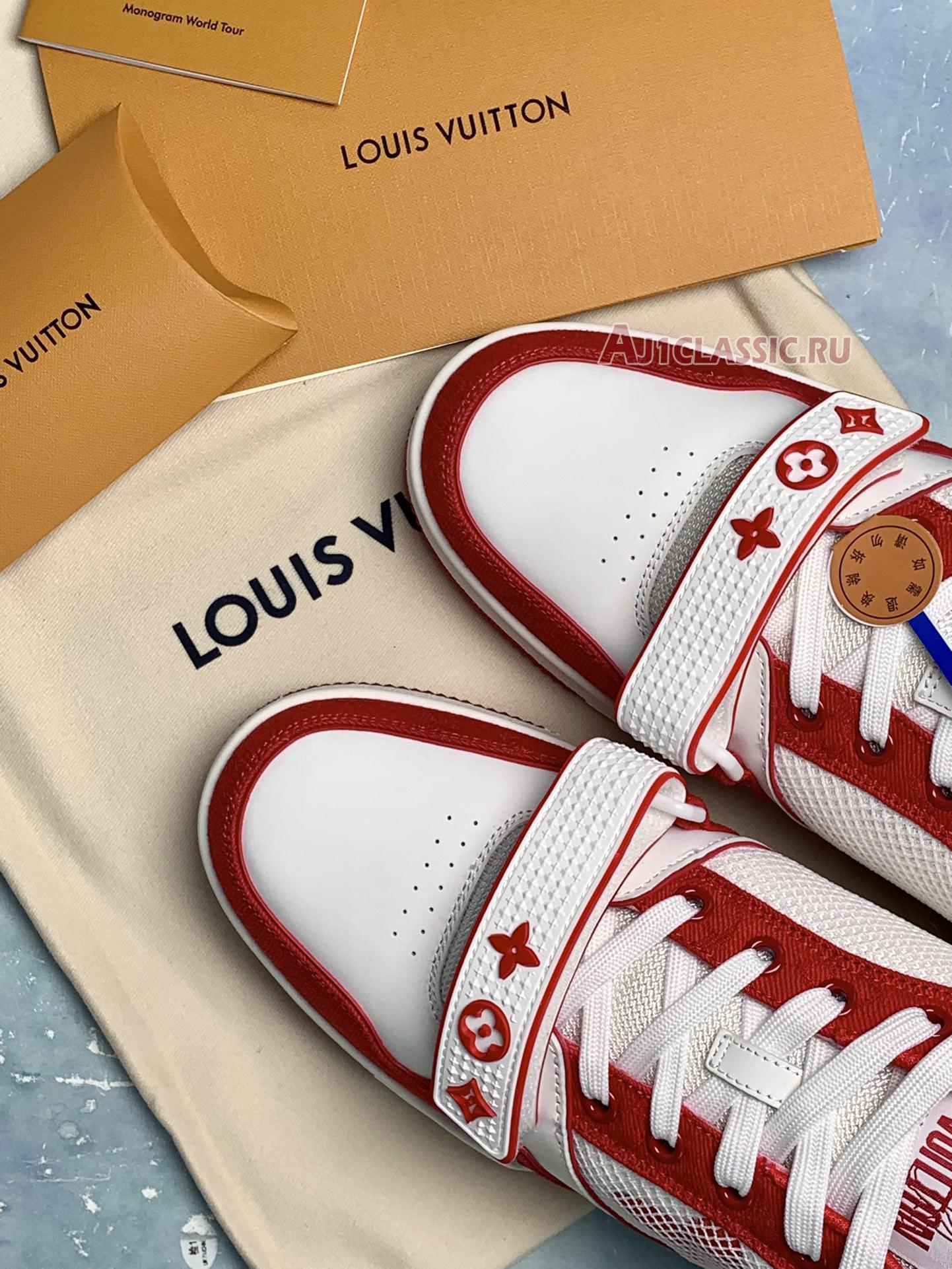 Louis Vuitton Trainer Sneaker "Red" 1ABLXJ