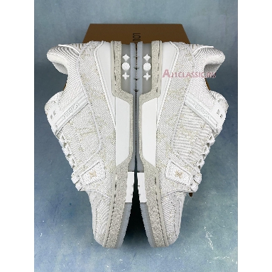 Louis Vuitton Trainer Low Canvas White 1A8WAU-1 White/White Sneakers