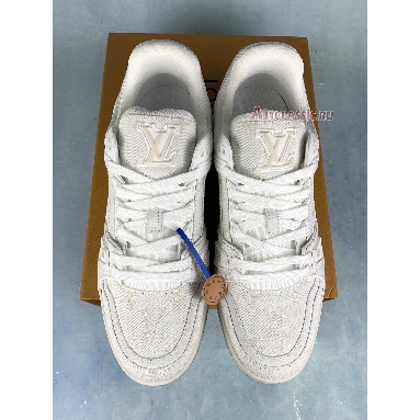 Louis Vuitton Trainer Low Canvas White 1A8WAU-1 White/White Sneakers