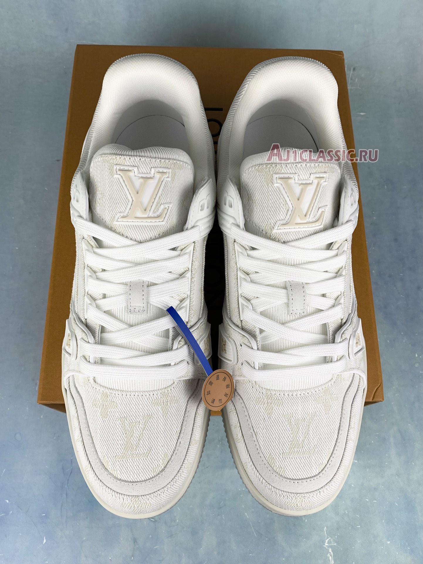 Louis Vuitton Trainer Low Canvas "White" 1A8WAU-1