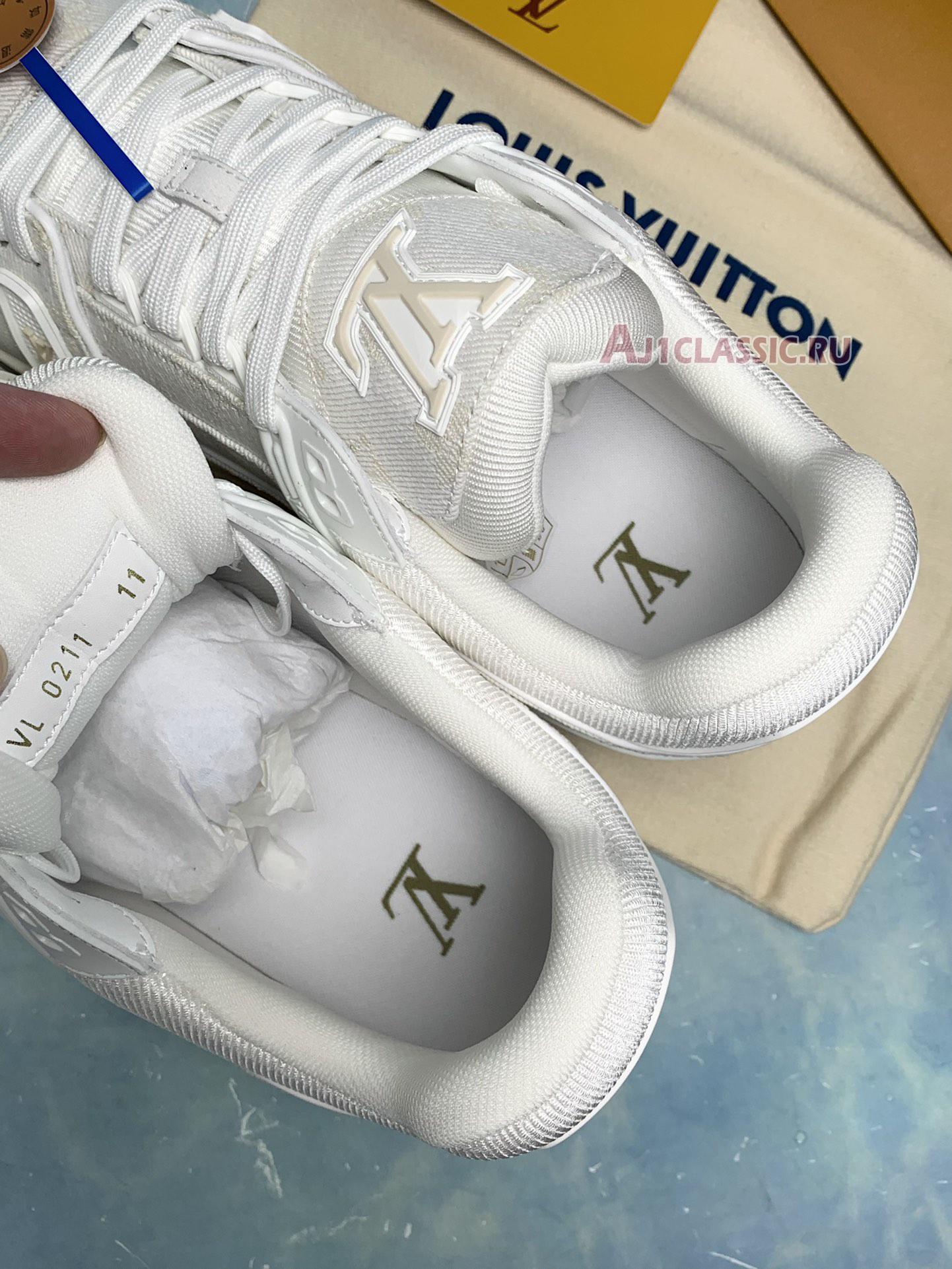 Louis Vuitton Trainer Low Canvas "White" 1A8WAU-1