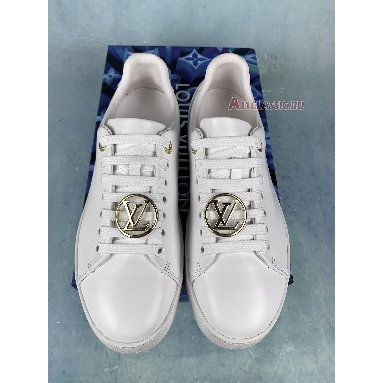 Louis Vuitton Frontrow Trainer White Gold 1A2XOQ-1 White/Gold Mens Womens Shoes