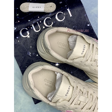 Gucci Wmns Rhyton Sneaker Ivory Wild Rose 757887 UPG70 9564 Ivory/Wild Rose Sneakers