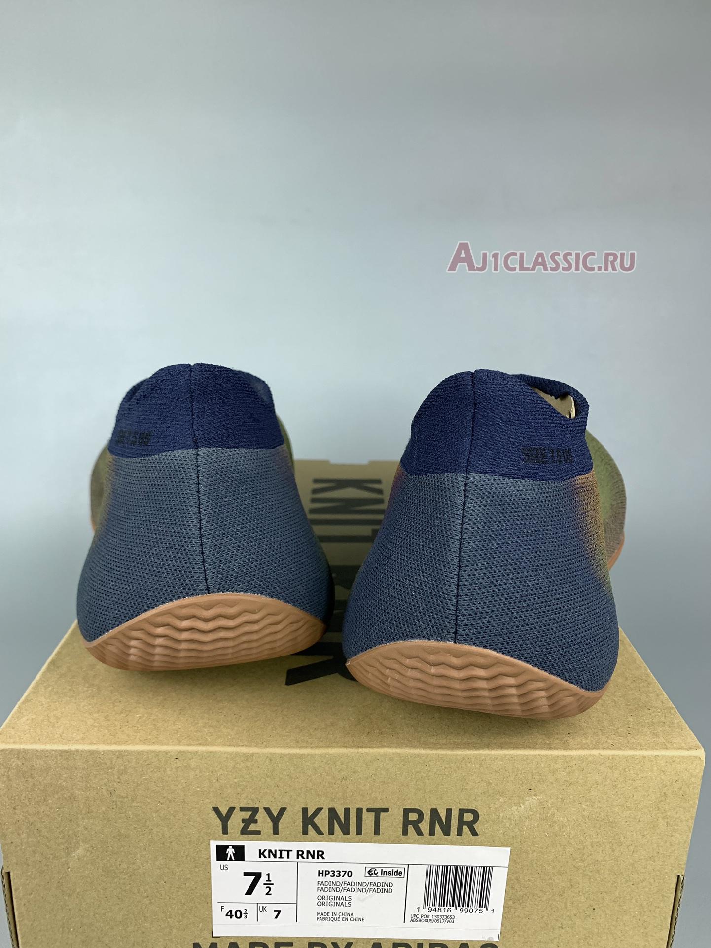 New Adidas Yeezy Knit Runner "Fade Indigo" HP3370 Shoes