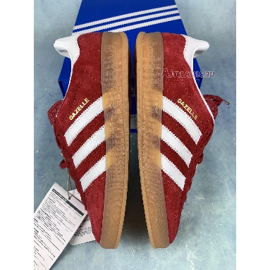 Adidas Gazelle Indoor Scarlet Gum H06261 Scarlet/Cloud White/Scarlet Mens Womens Shoes