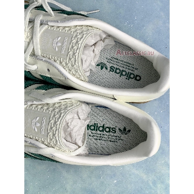 Adidas Gazelle Indoor Off White Dark Green ID2567 Off White/Dark Green/Footwear White Mens Womens Shoes