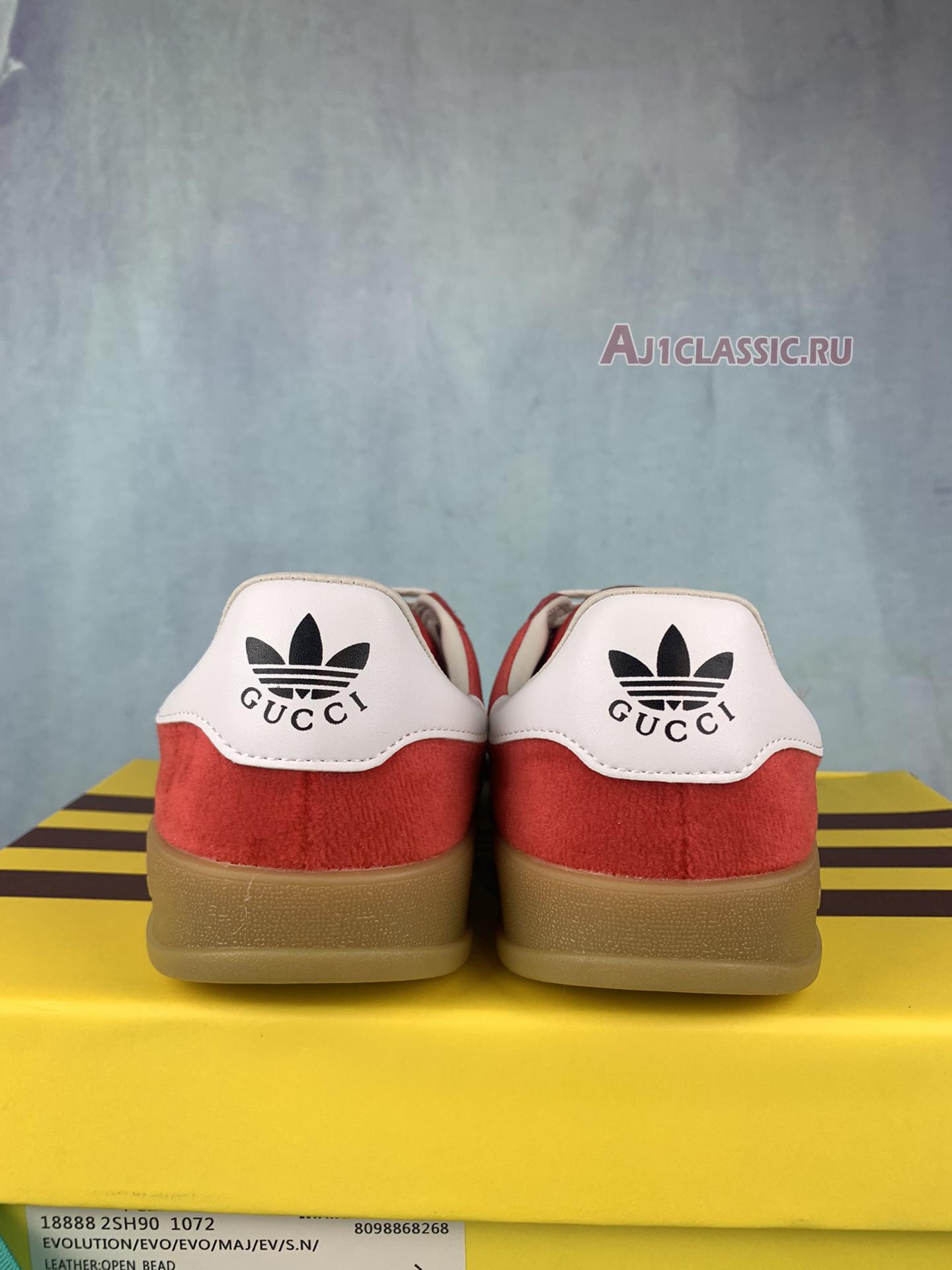 Adidas x Gucci Gazelle "Red Velvet" 707864 9STU0 6360