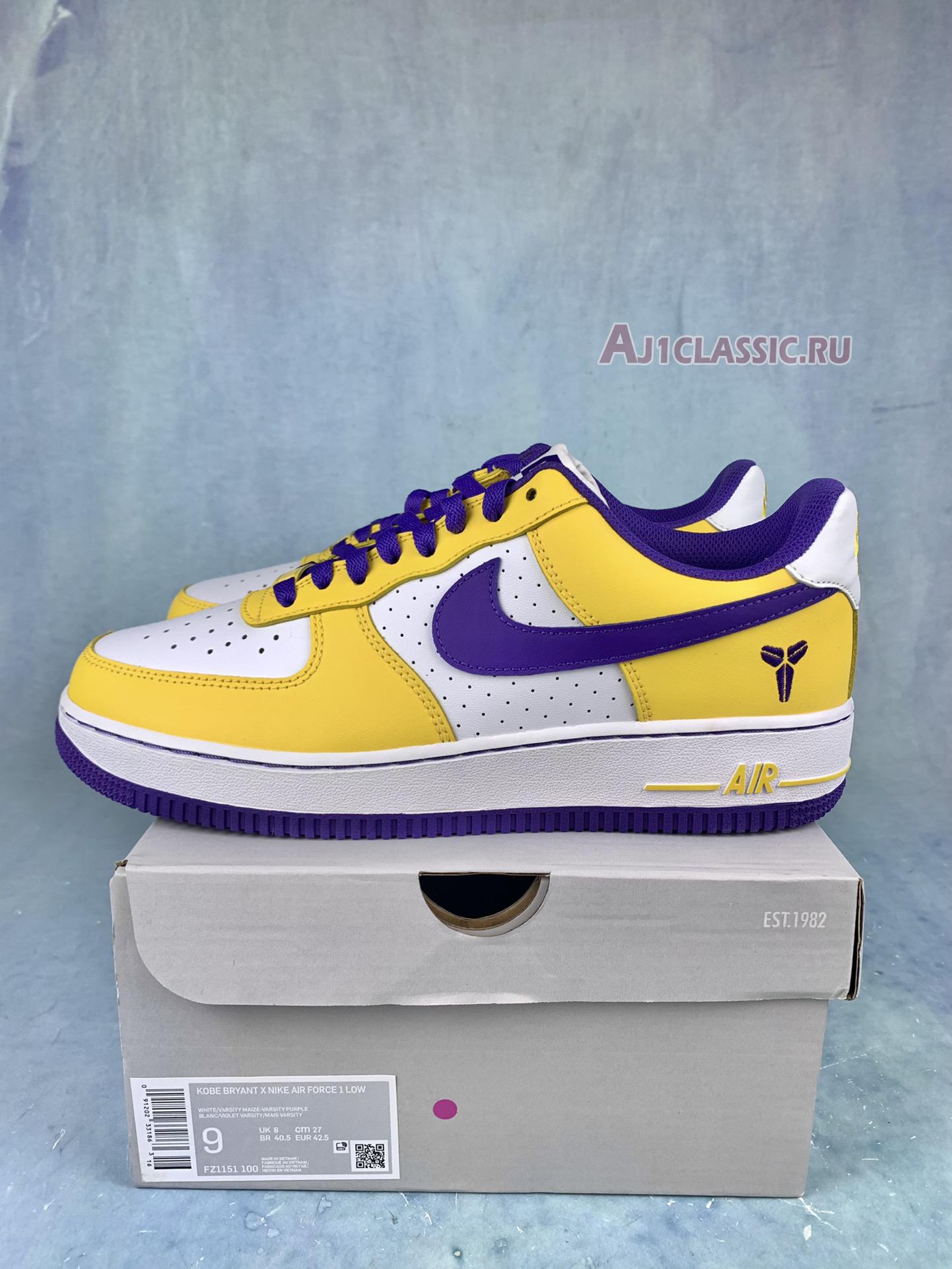 New Nike Air Force 1 Low "Kobe Bryant" 314192-151 Shoes