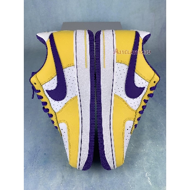 Nike Air Force 1 Low Kobe Bryant 314192-151 White/Varsity Purple-Varsity Maize Mens Womens Shoes