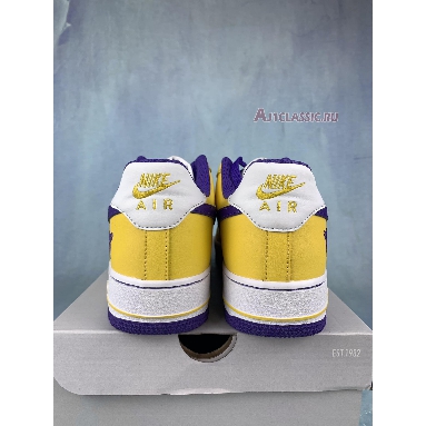 Nike Air Force 1 Low Kobe Bryant 314192-151 White/Varsity Purple-Varsity Maize Mens Womens Shoes