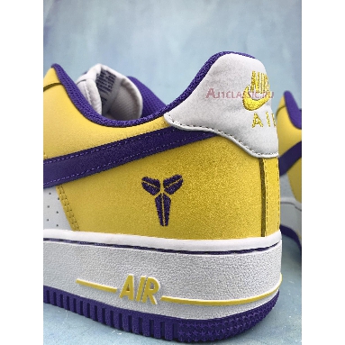 Nike Air Force 1 Low Kobe Bryant 314192-151 White/Varsity Purple-Varsity Maize Mens Womens Shoes