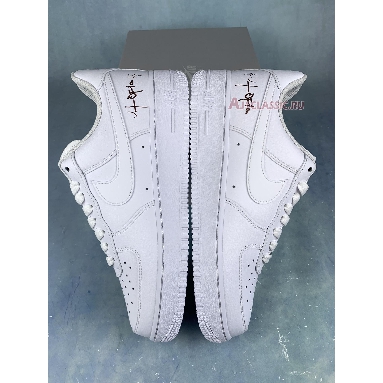 Travis Scott x Air Force 1 Utopia CW2288-111-TSUT-AF01 White/White Mens Womens Shoes